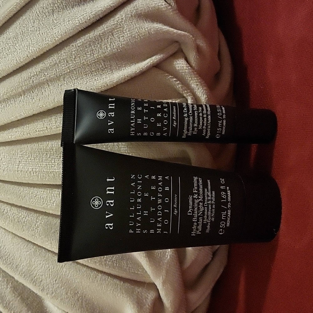 Avant Shea Butter Age Restore Mosturizer and Eye Recovery Mask